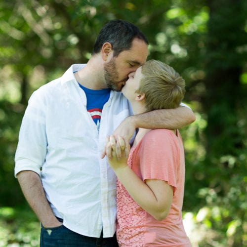 Engagement Photo by Pella Iowa photographer Creating Memories Photography