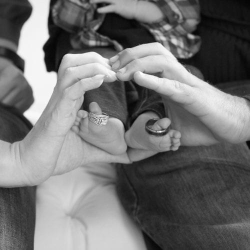 Newborn boy by Pella Iowa photographer Creating Memories Photography